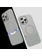 iPhone 16 Pro Max Kılıf M-Safe Şarj Özellikli Mıknatıslı Gkm Duble Kapak - Siyah 2