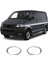Volkswagen Transporter T5 Uyumlu 2010-2014 Krom Sis Farı Çerçevesi 2 Parça Paslanmaz Çelik 1