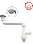 Yer Kazandıran Lavabo Sifonu Evye Sifonu, Paslanmaz Delikli Süzgeçli, 50LIK Çıkış, Lavabo Dolabında ve Çekmecesinde Lavabo ve Evye Altında Duvara Bitişik Montajlı Koku Önleyici S Sistemi 1