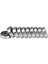 698-2RS Derin Oluklu Bilyalı Rulman Çift Sızdırmazlıklı 8mm x 19MM x 6mm Karbon Çelik Rulmanlar (10'lu Paket) (Yurt Dışından) 1