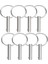 4 Pcs Deniz Hızlı Çıkarma Pimleri Bimini Üst Pimler, Çap 1/4ın(6.3mm), Toplam UZUNLUK1.5IN(38MM), Kullanılabilir Uzunluk(25.4mm) (Yurt Dışından) 3