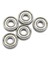 606Z 6 x 17 x 6mm Metal Minyatür Sabit Bilyalı Rulmanlar 5 Adet (Yurt Dışından) 4