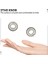 15X35X11MM Korumalı Minyatür Sabit Bilyalı Radyal 6202Z Rulman Gümüş + Beyaz (Yurt Dışından) 3