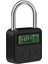 Metal Zamanlayıcı Kilidi LCD Ekran Çok Fonksiyonlu Zaman 99 Saat Maksimum Zamanlama USB Şarj Edilebilir Zamanlayıcı Asma Kilit, Siyah (Yurt Dışından) 1