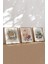 Ahşap Çerçeveli Mdf Kare Tablo Seti Salon ve Oturma Odası Için KR4001 2