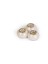 Beyaz Boncuklu Charm 12 mm 3 Adet 1