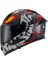 Kapalı Kask Sw 868 Cannibal Siyah Gri Kırmızı 2
