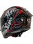 Kapalı Kask Sw 868 Cannibal Siyah Gri Kırmızı 3