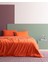 Allure King Size %100 Pamuk Nevresim Takımı - Turuncu 1