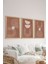 3 Parça Ahşap Çerçeve Görünümlü Mdf Poster Tablo Seti - Set 40 1