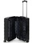 Copella Polipropilen & Kırılmaz 2'li Valiz Seti Orta & Kabin - Siyah 3