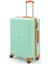 Copella Polipropilen & Kırılmaz 2'li Valiz Seti Büyük & Kabin - Su Yeşili 2