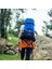 Hiking 35 Litre Unisex Mavi Outdoor/kamp Sırt Çantası - MBHK004 1