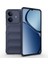 Realme Note 60 Kılıf Esnek Tpu Oyuklu Arka Yüzey Tasarımlı Tkgn Etnik Silikon Kapak - Lacivert 1