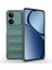 Realme Note 60 Kılıf Esnek Tpu Oyuklu Arka Yüzey Tasarımlı Tkgn Etnik Silikon Kapak - Lacivert 2