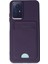 Xiaomi Redmi Note 11S Kılıf Kelvin Kartvizitli Silikon - Derin Mor Ferrg 1