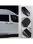 Adet Araba Kapı Kulp Kılıfı Trim Ford Transit Için Özel Tourneo 2014-2020 Karbon Fiber Kapı Kolu Etiket Dekorasyon (Yurt Dışından) 5