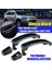 Chevrolet Captiva Sport/aveo/saturn Için 2x Ön Sol ve Sağ Anahtar Deliği Parlak Siyah Abs Kapı Dış Kolu Kılıfları (Yurt Dışından) 2