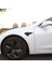 Model 3 Yan Kamera Koruması, Tesla Model 3 2017-2021 Aksesuarları Için Dönüş Sinyali Yan Işaretleyici Kapağı, Mat Siyah (Yurt Dışından) 2