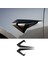 Model 3 Yan Kamera Koruması, Tesla Model 3 2017-2021 Aksesuarları Için Dönüş Sinyali Yan Işaretleyici Kapağı, Mat Siyah (Yurt Dışından) 3