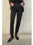 Issa Slim Fit Yüksek Bel Kaplamalı Siyah Kadın Jean Pantolon 1