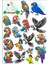 Papağan Sticker Set 1