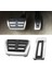2 Adet Araba Pedalları Ayak Yakıt Fren Pedalı Kapağı Vw Passat B8 Golf 7 2017-2021FOR Skoda Octavia Için Seat Leon At (Yurt Dışından) 4