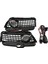 Araba Tampon LED Sis Işık Lambası Izgara Kapağı Korumak Vw Mk3 Golf Jetta 1992 1993 1994 1995 1996 1997 1998 (Yurt Dışından) 1