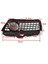 Araba Tampon LED Sis Işık Lambası Izgara Kapağı Korumak Vw Mk3 Golf Jetta 1992 1993 1994 1995 1996 1997 1998 (Yurt Dışından) 2