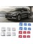 Araba Alüminyum Alaşımlı Koltuk Isıtma Düğmesi Sticker Trim Kia Carnival Ka4 2021 2022 Mavi (Yurt Dışından) 4