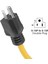 3 Prong Erkek - Erkek Uzatma Kablosu, Jeneratör Adaptör Kablosu Nema 5-15P Transfer Anahtarı Için, 12AWG 125V (2ft) Abd Tak (Yurt Dışından) 4