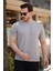 Erkek Oversize Bisiklet Yaka Kısa Kollu T-Shirt 1