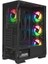 Glare Mesh Siyah 4X120MM Argb Fanlı 650W 80PLUS Midt Atx Gamıng Kasa 5