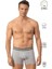 Özkan 11226 Erkek %95 Pamuklu Likralı Süprem Kumaş Esnek Rahat Boxer Şort 1