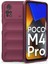 Xiaomi Poco M4 Pro 4g Kılıf Optimum Silikon - Bordo Ynsmr 1