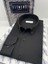 Erkek Slim Fit Uzun Kol Pamuklu Hediye Kutulu Gömlek - Siyah 2