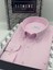 Slim Fit Uzun Kol Pamuklu Hediye Kutulu Kolay Ütülenebilir Erkek Gömlek FS-002225 - Pembe 1