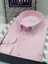 Slim Fit Uzun Kol Pamuklu Hediye Kutulu Kolay Ütülenebilir Erkek Gömlek FS-002225 - Pembe 2