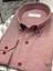 Slim Fit Uzun Kol Pamuklu Hediye Kutulu Kolay Ütülenebilir Erkek Gömlek FS-002225 - Bordo 3