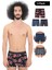 Erkek 3'lü Boxer 1. Sınıf Kumaş Premium Paket Özel Dizayn. Düz Likralı Boxer Şort Çeyizlik Hediyelik 1