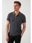 Pamuklu Slim Fit Şerit Detaylı Düğmeli Polo Yaka 4'lü Paket T Shirt Erkek T SHİRT 5902118S4 4