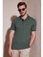 Pamuklu Slim Fit Şerit Detaylı Düğmeli Polo Yaka 4'lü Paket T Shirt Erkek T SHİRT 5902118S4 5