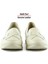 Mammina Beyaz Deri Çapraz Bant Detaylı Slip-On Günlük Ayakkabı 4