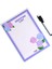 Yaz-Sil Notluk Shopping List Buzdolabı Notluk.manyetik Buzdolabı Notluk.magnetli NOTLUK.21 x 15 cm 2