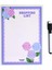 Yaz-Sil Notluk Shopping List Buzdolabı Notluk.manyetik Buzdolabı Notluk.magnetli NOTLUK.21 x 15 cm 5