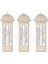 '3 Adet' Tfa 10.3015.03 Plastik Maksimum-Minimum Termometre 1