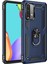 Xiaomi Redmi 9t Kılıf Sofya Yüzüklü Silikon Kapak - Lacivert Ynsmr 1