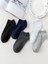 5'li Erkek Düz Renkli Patik Ekonomik Paket Kısa Spor Sneakers Çorap 3