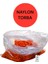 3'lük Naylon Torba Poşet Alışveriş Sağlam Erzak Şeffaf Bakkaliye Torbası 1 kg 25X42CM 4