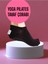 2 Çift Babet Çorap Görünmez Çorap Spor Yoga Pilates Sneakers Kaymaz Silikon Taban 36-40 Krem Siyah 3